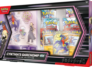 Pokemon TCG Cynthia's Garchomp ex Premium Collection