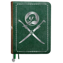 Load image into Gallery viewer, D&amp;D Artifacts Across the Eternities: Drizzt &amp; The Forgotten Realms Premium Book Cover