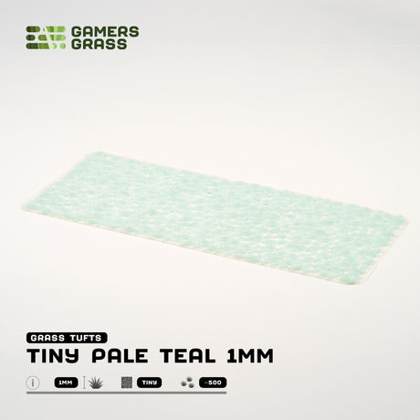 Gamers Grass Tiny Tufts - Pale Teal 1mm