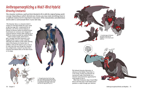 A Guide to Drawing Manga Fantasy Furries: and Other Anthropomorphic Creatures