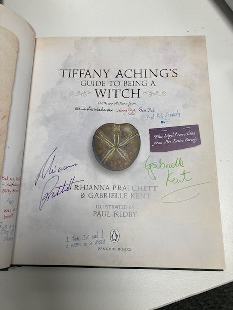 Tiffany Aching's Guide to Being a Witch *Signed Edition*