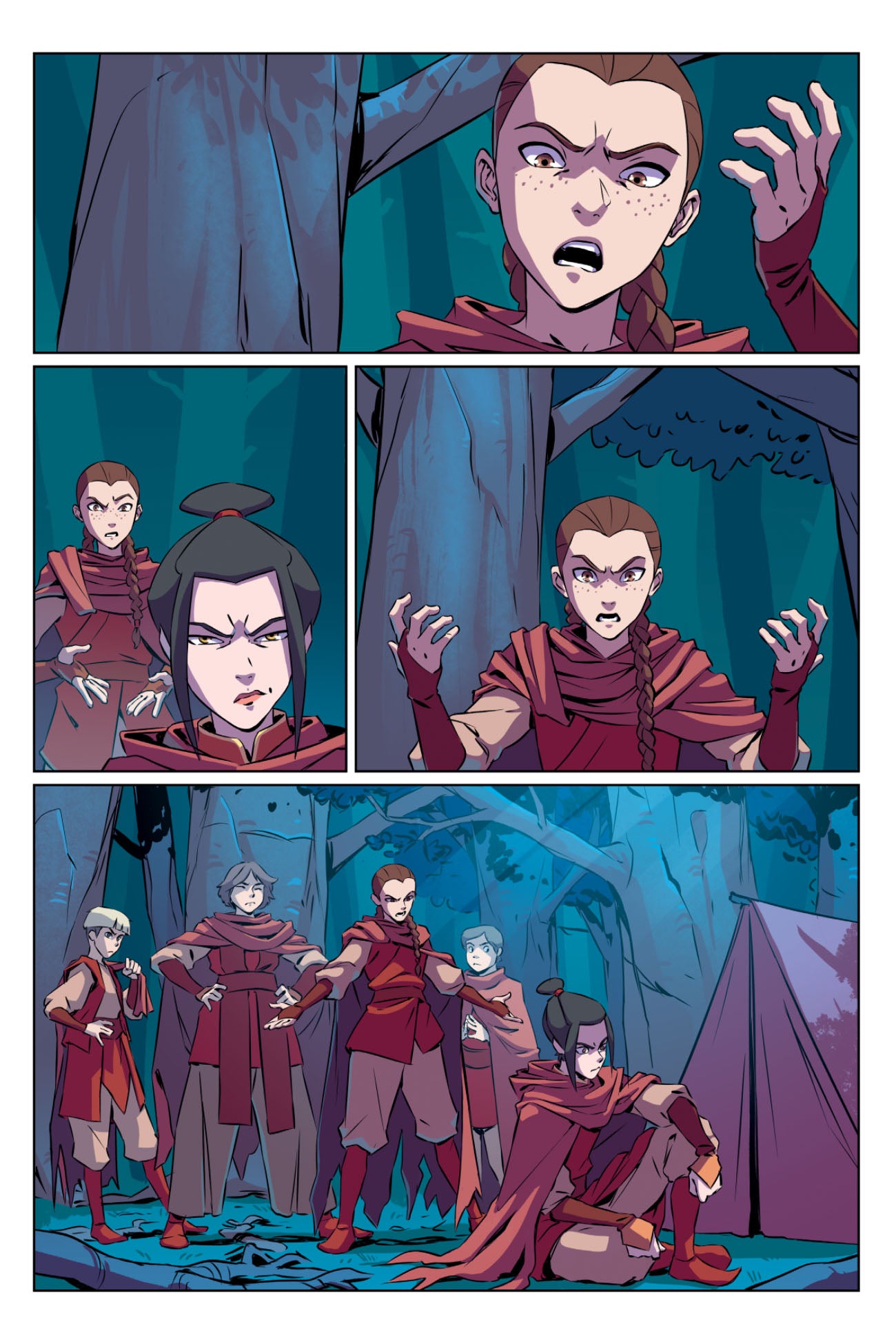 Azula Group Avatar The Last Airbender: Azula In The Spirit Temple – Travelling Man UK