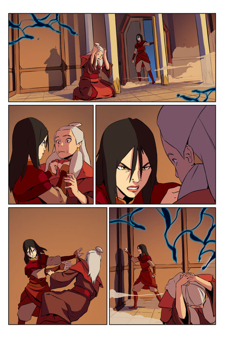 Avatar The Last Airbender: Azula In The Spirit Temple