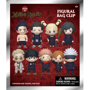 Jujutsu Kaisen Series 4 Bag Clips