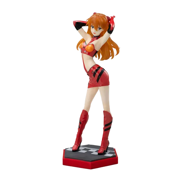 Evangelion Racing Asuka Shikinami Langley Pit Walk Luminasta Statue