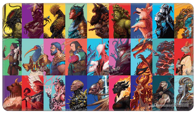 Magic: The Gathering Modern Horizons 3 Stitched Playmat - Pop Art Medley