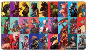 Magic: The Gathering Modern Horizons 3 Stitched Playmat - Pop Art Medley