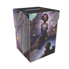 Load image into Gallery viewer, MTG Duskmourn 100+ Deck Box featuring Aminatou, Veil Piercer (Commander)