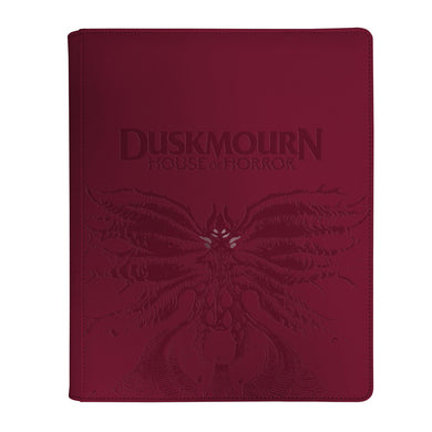 Magic: The Gathering Duskmourn Set Symbol Artwork Zippered 9-Pocket PRO-Binder