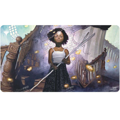 Magic: The Gathering Duskmourn Standard Playmat - Aminatou, Veil Piercer (Commander)