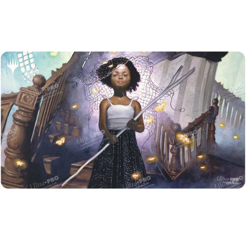 Magic: The Gathering Duskmourn Standard Playmat - Aminatou, Veil Piercer (Commander)