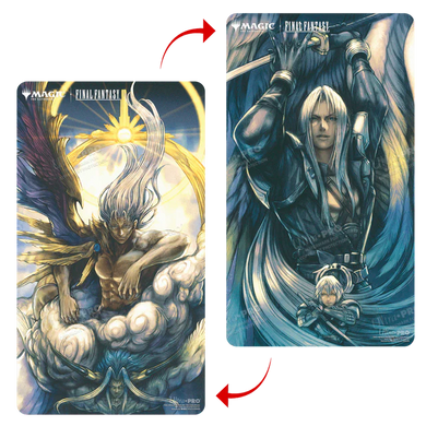 Magic: The Gathering Final Fantasy - Ultra PRO Sepiroth Fabled SOLDIER / One-Winged Angel Double Sided Playmat