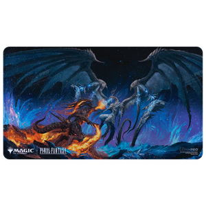 Magic: The Gathering Final Fantasy - Ultra PRO Bahamut and Ifrit Holofoil Playmat