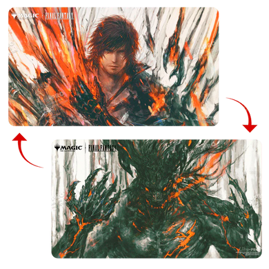 Magic: The Gathering Final Fantasy - Ultra PRO Clive / Ifrit Double-Sided Playmat