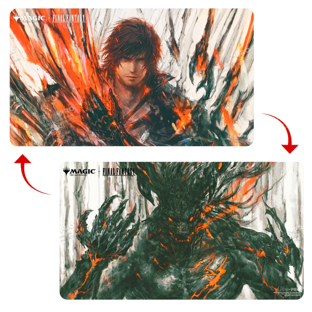 Magic: The Gathering Final Fantasy - Ultra PRO Clive / Ifrit Double-Sided Playmat