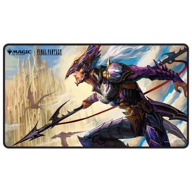 Magic: The Gathering Final Fantasy - Ultra PRO Kain, Traitorous Dragoon Black Stitched Playmat