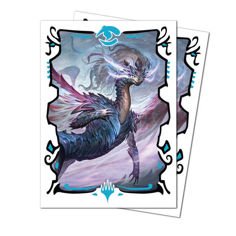 Magic The Gathering Tarkir: Dragonstorm 105ct Apex Deck Protectors Jeskai