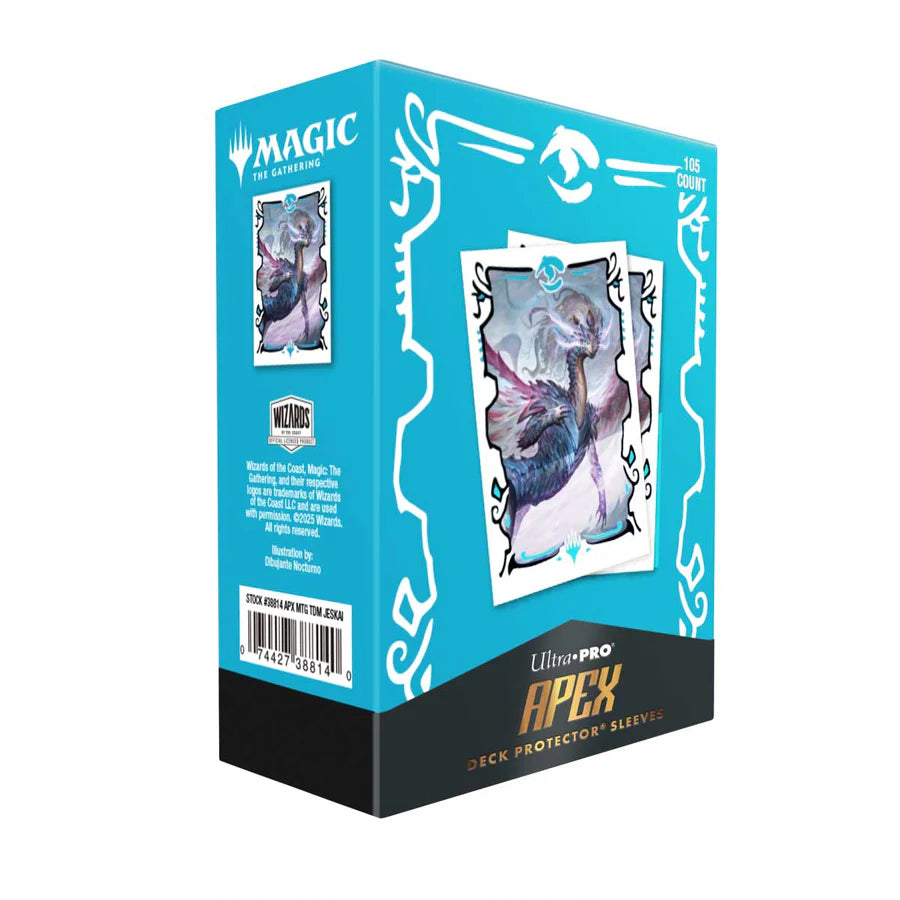 Magic The Gathering Tarkir: Dragonstorm 105ct Apex Deck Protectors Jeskai