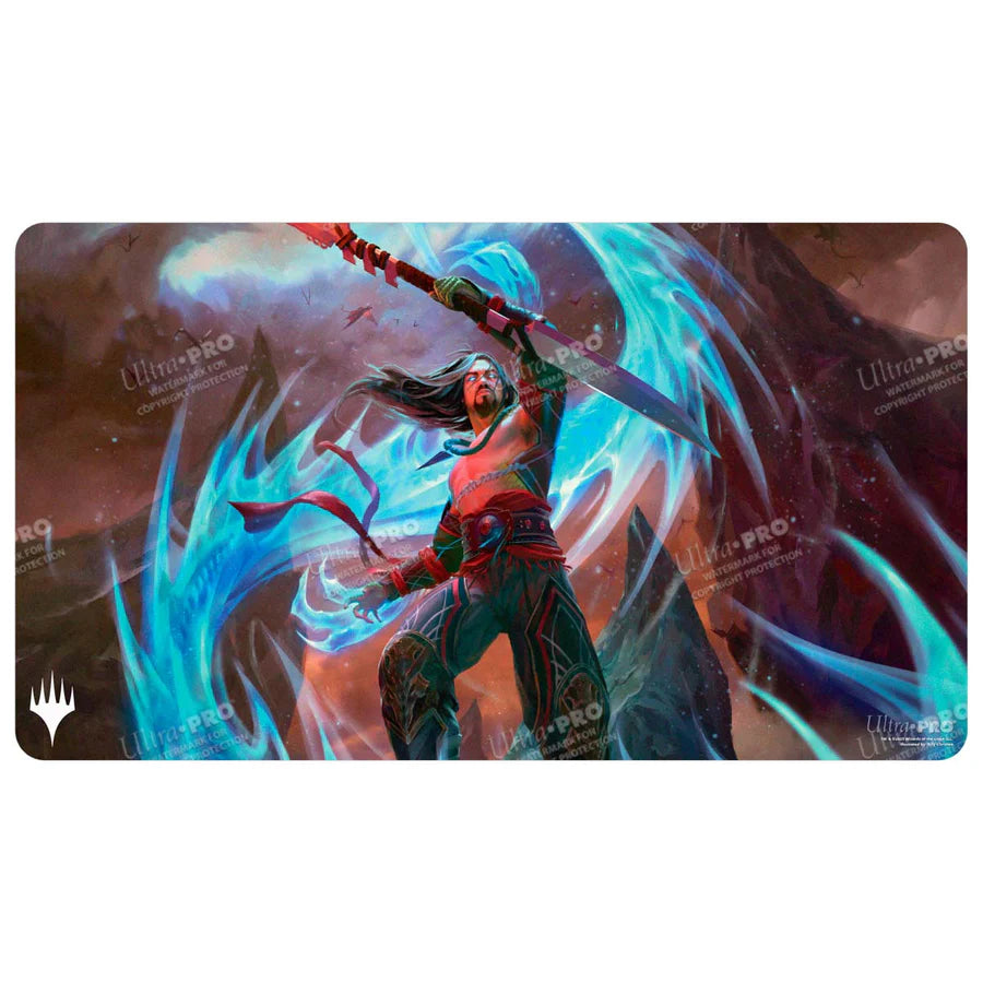 Magic The Gathering Tarkir: Dragonstorm Playmat Sarkhan