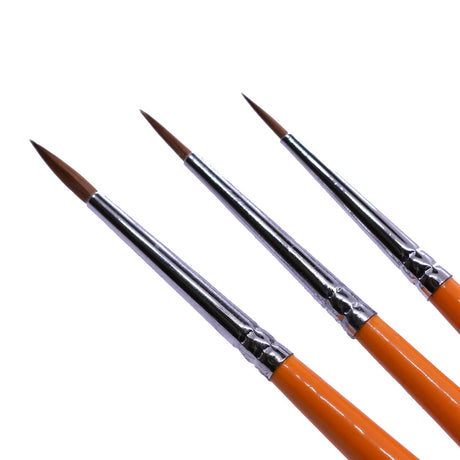 Orange Brushes - The 3 "Small" Brushes