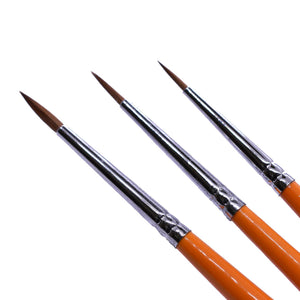 Orange Brushes - The 3 "Small" Brushes