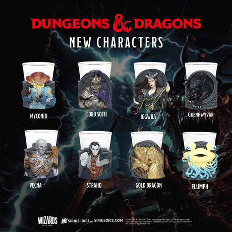Dungeons & Dragons by Sirius Dice - Mini Dice Cups Series 2