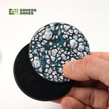 Load image into Gallery viewer, Gamers Grass Battle Ready Toppers - Frost Lake 60mm Round