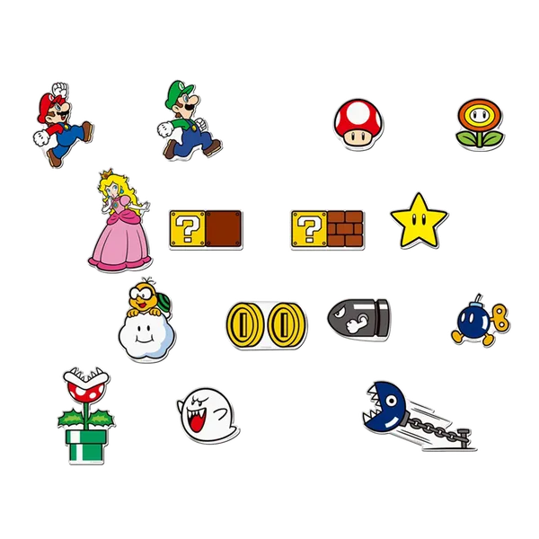 Super Mario Bandai Shokugan Charamagnets Blind Bag