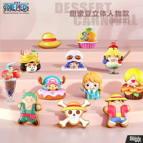 Toei Animation x One Piece Dessert Carnival Magnetic Patch Series