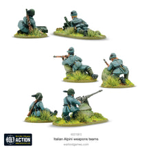 Load image into Gallery viewer, Bolt Action Italian Alpini Weapons Teams