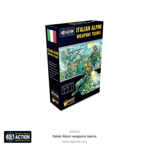 Bolt Action Italian Alpini Weapons Teams