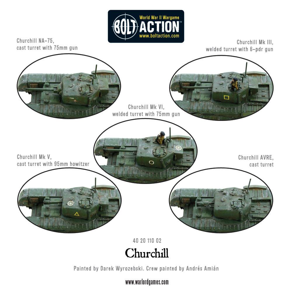 Bolt Action Churchill Infantry Tank