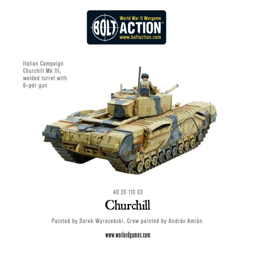 Bolt Action Churchill Infantry Tank
