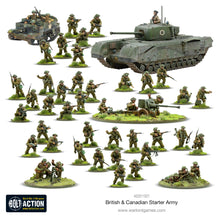 Load image into Gallery viewer, Bolt Action British &amp; Canadian Army (1943-45) Starter Army