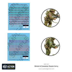 Bolt Action British & Canadian Army (1943-45) Starter Army