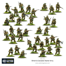 Load image into Gallery viewer, Bolt Action British &amp; Canadian Army (1943-45) Starter Army