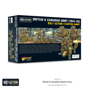 Bolt Action British & Canadian Army (1943-45) Starter Army