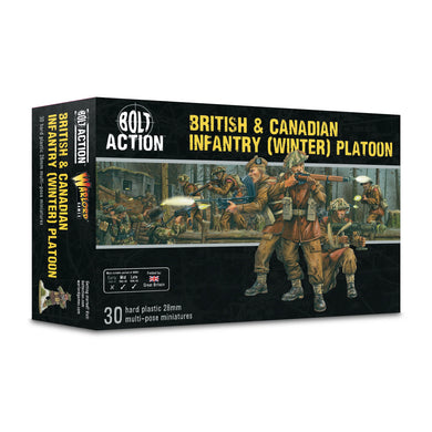 Bolt Action British & Canadian Infantry Winter Platoon
