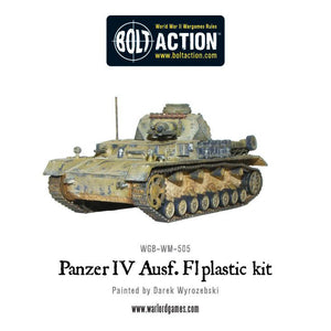 Bolt action panzer iv ausf. f1/g/t middels tank