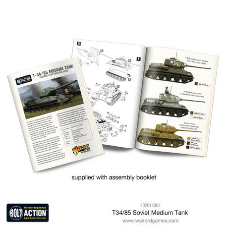 Bolt Action T-34/85 Medium Tank
