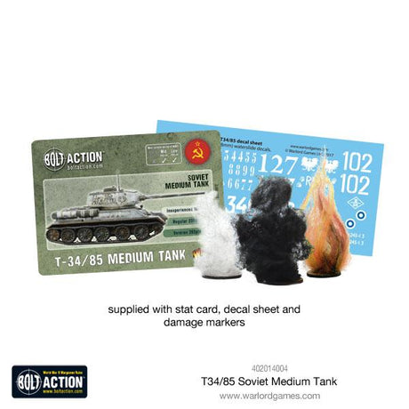 Bolt Action T-34/85 Medium Tank