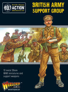 Bolt Action British Support Group (HQ, Mortar & MMG)
