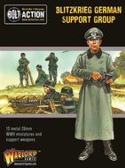 Bolt Action Blitzkreig German Support Group (HQ, Support & MMG)