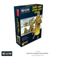 Bolt Action Soviet Army Winter Support Group (HQ, Mortar & MMG)