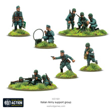 Load image into Gallery viewer, Bolt Action Italian Army Support Group