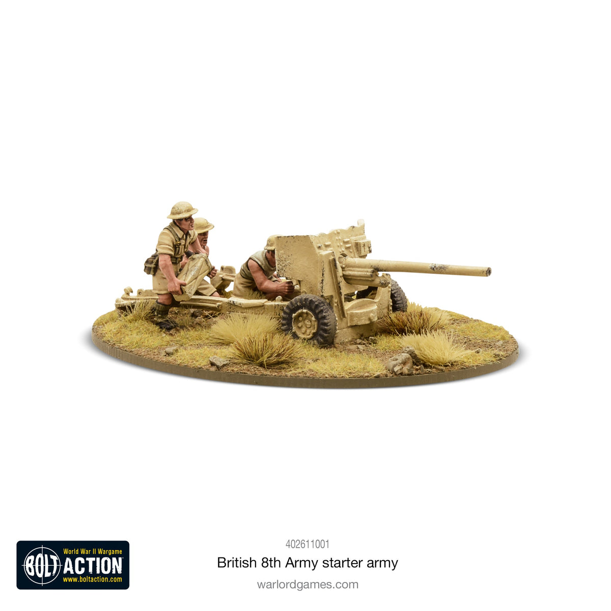 Bolt Action British 8th Army Starter Army