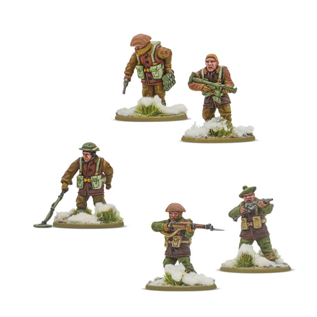 Bolt Action Crossing the Rhine British & Canadian Infantry Winter Starter Army