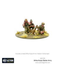 Last inn bildet i Gallery Viewer, Bolt Action Afrika Korps Starter Army