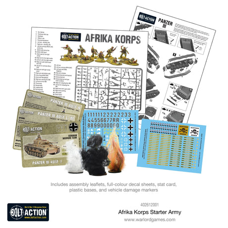 Bolt Action Afrika Korps Starter Army
