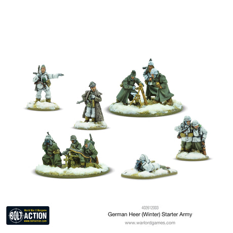 Bolt Action German Heer Winter Starter Army